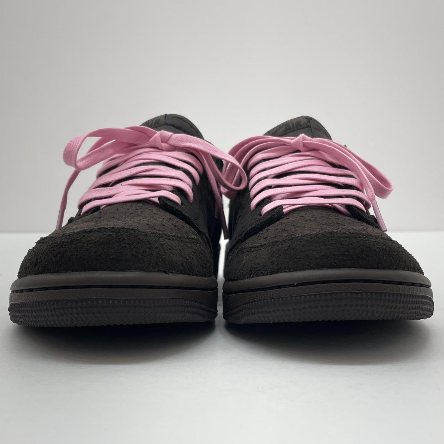 【中古】NIKE×Travis Scott | ナイキ×トラヴィススコット Air Jordan 1 Low OG SP 'Velvet Brown and Dark Mocha'/エアジョーダン1 ロー OG SP "ベルベットブラウン アンド ダークモカ" スニーカー 靴　DM7866-202 ブラウン 27.5cm【尾張小牧店】