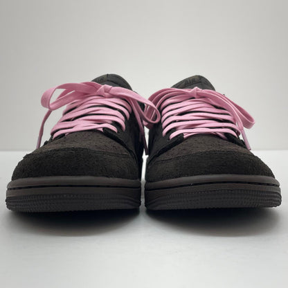 【中古】NIKE×Travis Scott | ナイキ×トラヴィススコット Air Jordan 1 Low OG SP 'Velvet Brown and Dark Mocha'/エアジョーダン1 ロー OG SP "ベルベットブラウン アンド ダークモカ" スニーカー 靴　DM7866-202 ブラウン 27.5cm【尾張小牧店】
