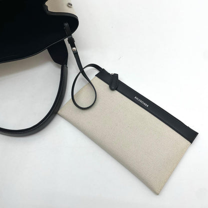 【中古】BALENCIAGA | バレンシアガ　カバスS ハンドバッグ 339933　ホワイト【尾張小牧店】