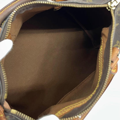 【中古】LOUIS VUITTON | ルイ・ヴィトン スピーディ25 ハンドバッグ ミニボストンバッグ モノグラム M41528 ブラウン【尾張小牧店】