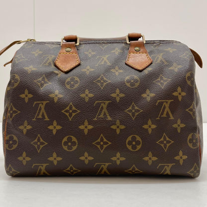 【中古】LOUIS VUITTON | ルイ・ヴィトン スピーディ25 ハンドバッグ ミニボストンバッグ モノグラム M41528 ブラウン【尾張小牧店】