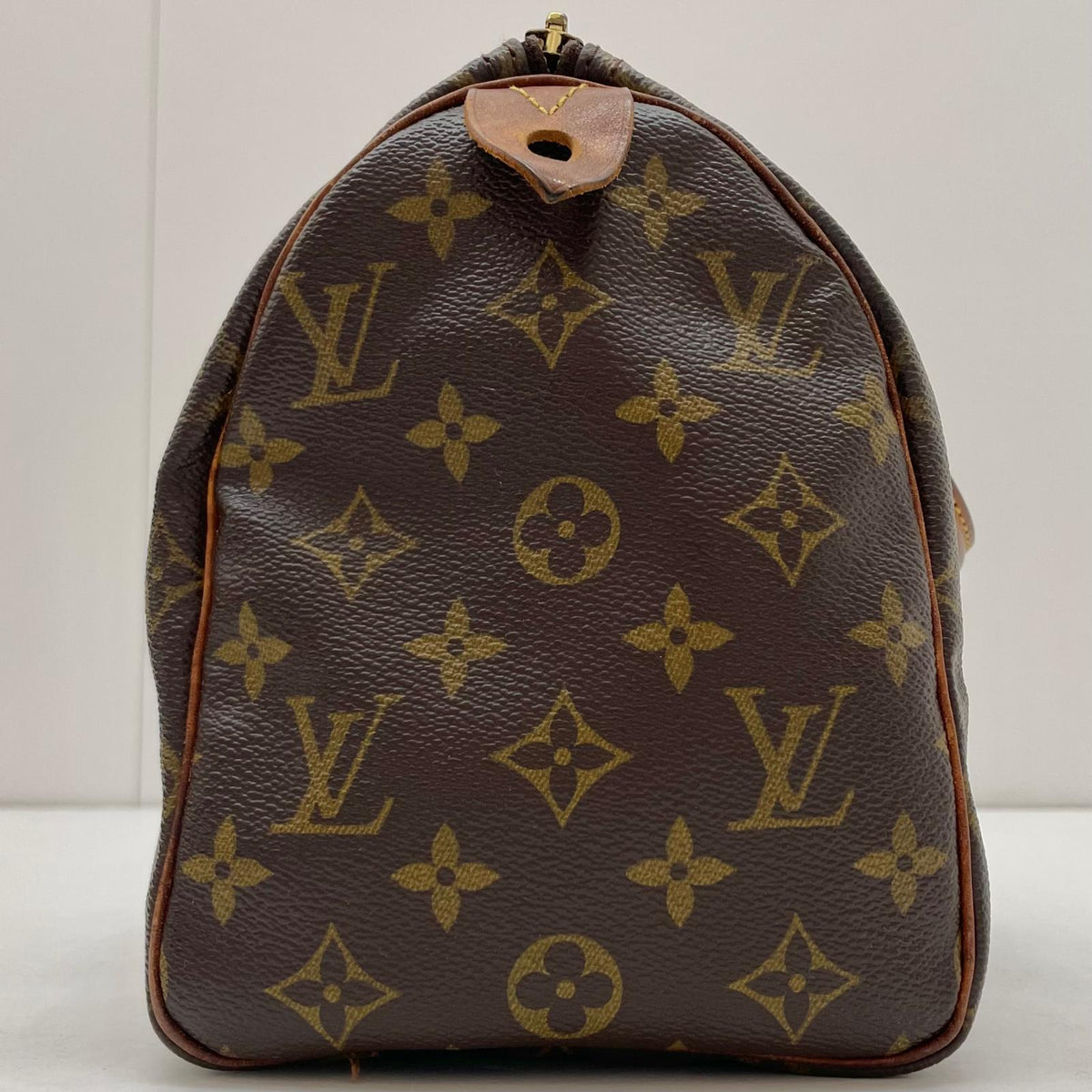 【中古】LOUIS VUITTON | ルイ・ヴィトン スピーディ25 ハンドバッグ ミニボストンバッグ モノグラム M41528 ブラウン【尾張小牧店】
