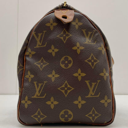 【中古】LOUIS VUITTON | ルイ・ヴィトン スピーディ25 ハンドバッグ ミニボストンバッグ モノグラム M41528 ブラウン【尾張小牧店】