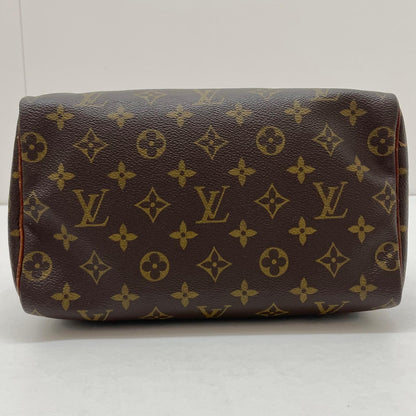 【中古】LOUIS VUITTON | ルイ・ヴィトン スピーディ25 ハンドバッグ ミニボストンバッグ モノグラム M41528 ブラウン【尾張小牧店】