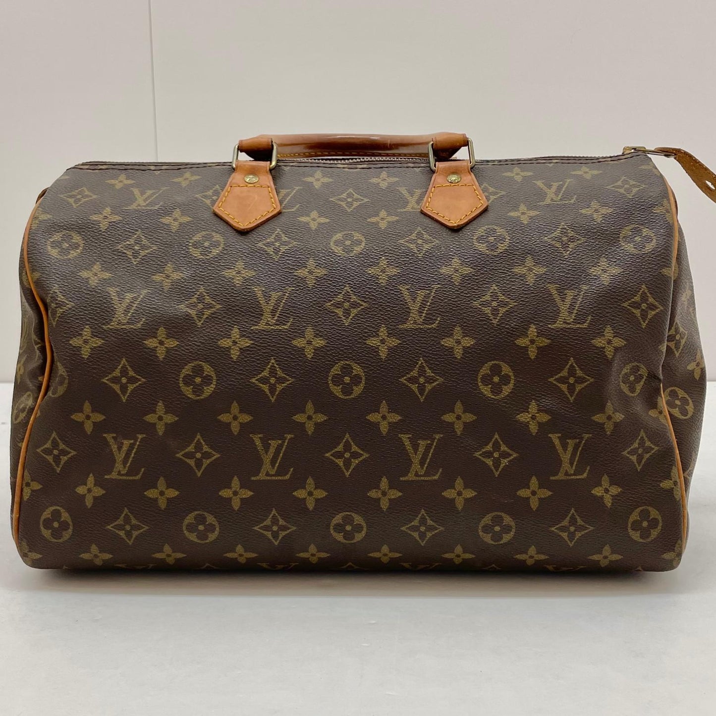 【中古】LOUIS VUITTON | ルイ・ヴィトン スピーディ35 ハンドバッグ ミニボストンバッグ モノグラム M41524 ブラウン【尾張小牧店】