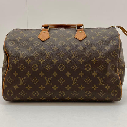 【中古】LOUIS VUITTON | ルイ・ヴィトン スピーディ35 ハンドバッグ ミニボストンバッグ モノグラム M41524 ブラウン【尾張小牧店】
