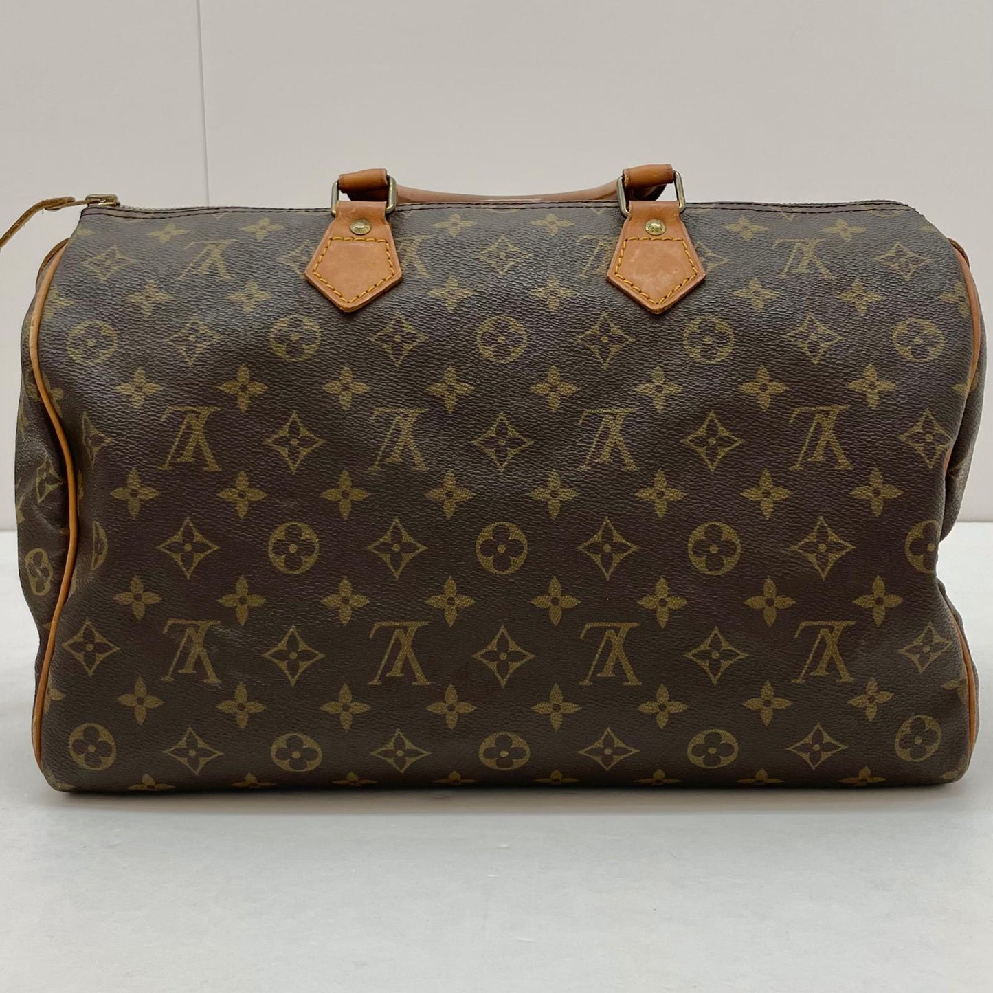 【中古】LOUIS VUITTON | ルイ・ヴィトン スピーディ35 ハンドバッグ ミニボストンバッグ モノグラム M41524 ブラウン【尾張小牧店】