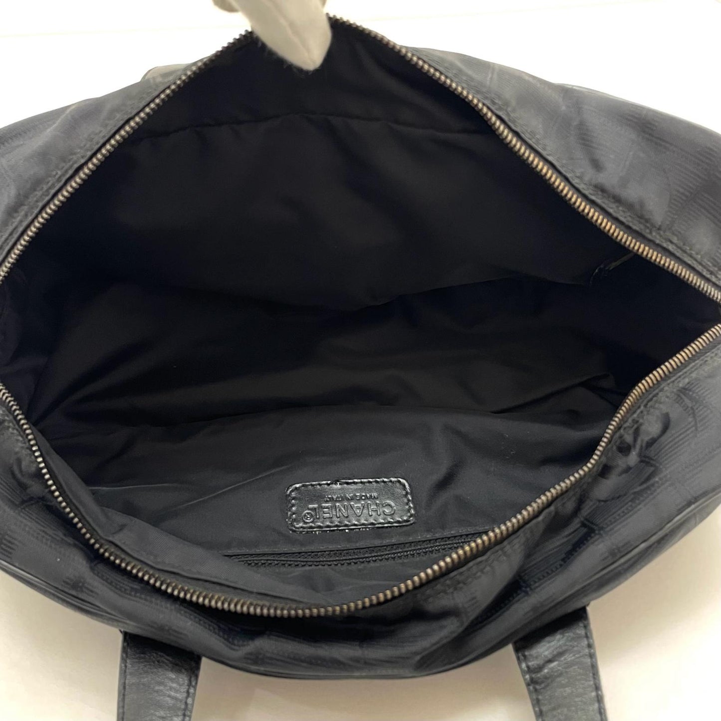 【中古】CHANEL | シャネル　ニュートラベルラインミニボストン ハンドバッグ A15828　ブラック【尾張小牧店】