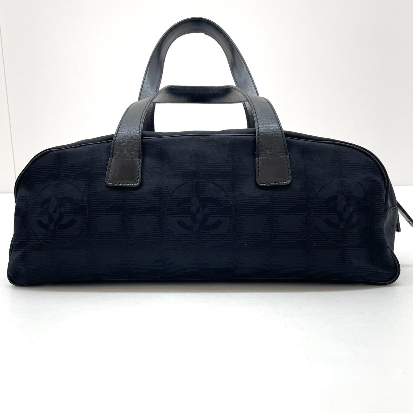 【中古】CHANEL | シャネル　ニュートラベルラインミニボストン ハンドバッグ A15828　ブラック【尾張小牧店】
