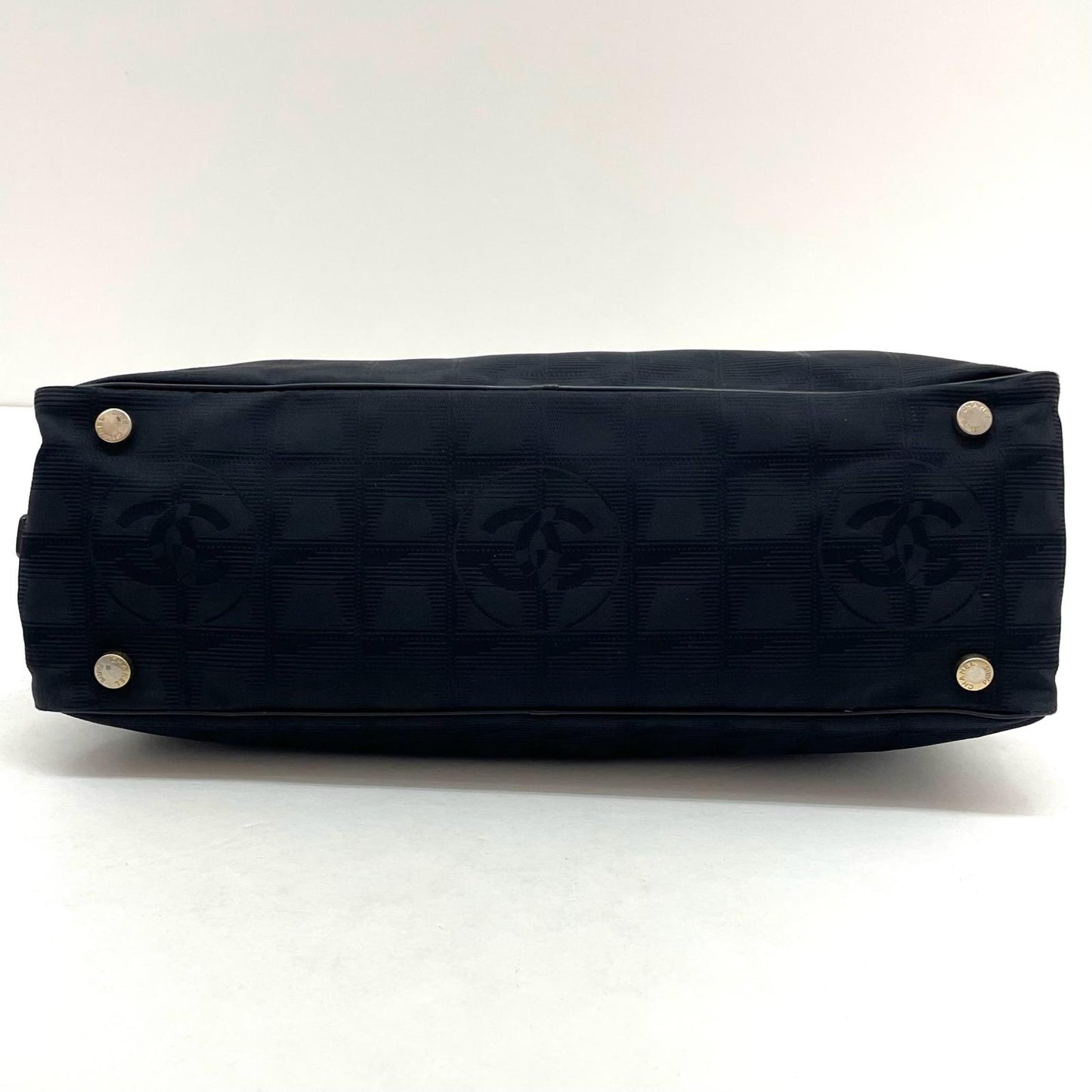 【中古】CHANEL | シャネル　ニュートラベルラインミニボストン ハンドバッグ A15828　ブラック【尾張小牧店】
