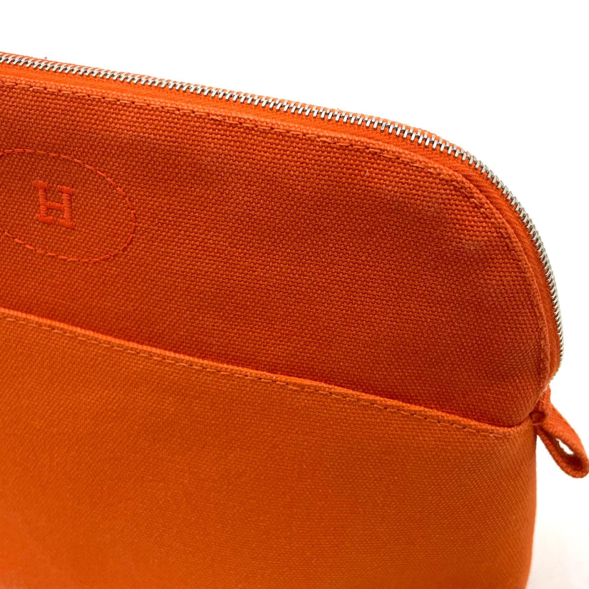 【中古】HERMES | エルメス　ボリードポーチ25 ポーチ オレンジ【尾張小牧店】