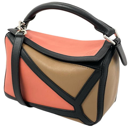 【中古】LOEWE | ロエベ パズル スモール 2way ショルダー ハンド バッグ マルチカラー【尾張小牧店】
