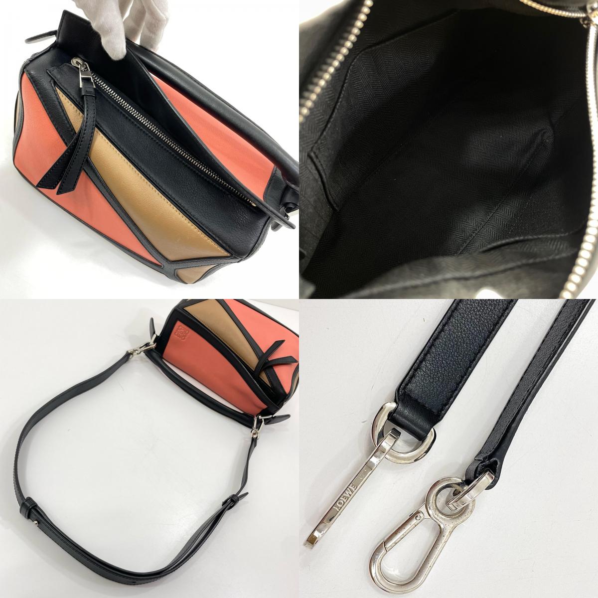 【中古】LOEWE | ロエベ パズル スモール 2way ショルダー ハンド バッグ マルチカラー【尾張小牧店】