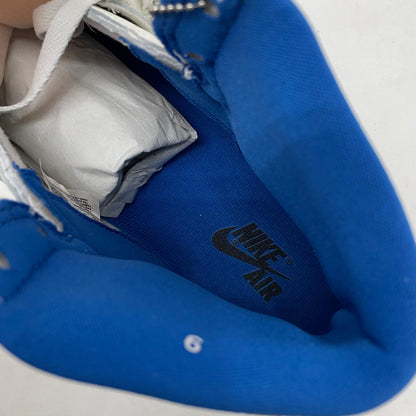【中古】NIKE×Awake NY | ナイキ×アウェイクニューヨーク Jordan Air Ship SP "Game Royal"/ジョーダン エアシップ SP "ゲームロイヤル" スニーカー 靴　FN8675-104 ホワイト×ブルー 27cm【尾張小牧店】