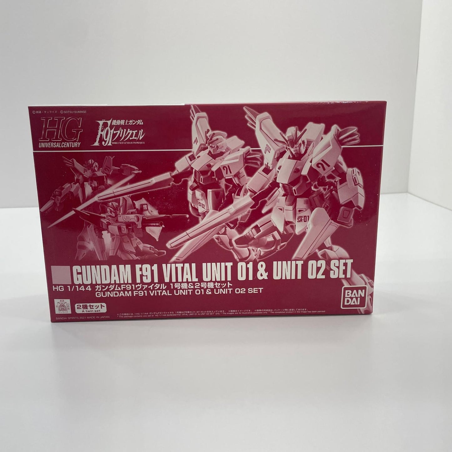 1/144HGガンダムF91ヴァイタル1号機&2号機セット【尾張小牧店】