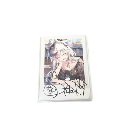 【尾張小牧店】 中古 白上フブキ 誕生日記念2023 直筆サインチェキ風ブロマイド 【718】