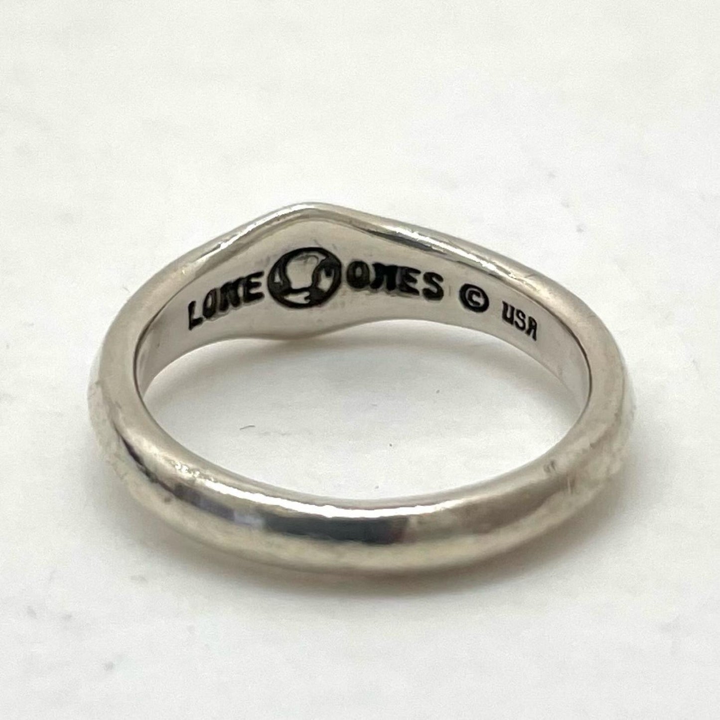 【中古】LONE ONES | ロンワンズ　Mini Silk Ring リング・指輪 シルバー【尾張小牧店】