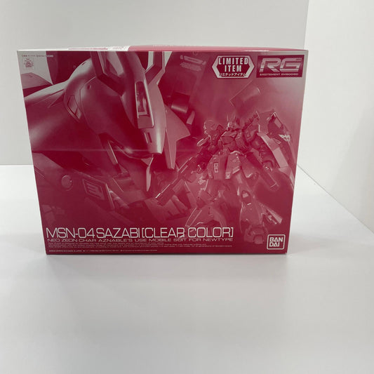 1/144RGMSN-04サザビークリアカラーVer.「機動戦士ガンダム 逆襲のシャア」 イベント限定【尾張小牧店】