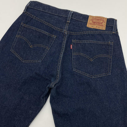 【中古】Levi's | リーバイス　USA製 110周年モデル 501 'E' デニムパンツ ネイビー サイズ：35【尾張小牧店】