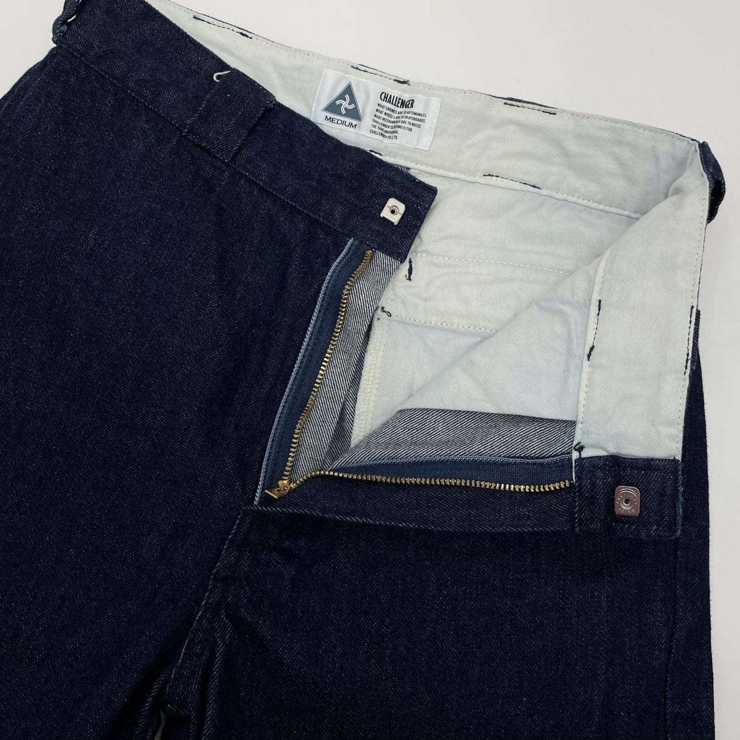【中古】CHALLENGER | チャレンジャー DENIM WORKER PANTS デニムパンツ CLG-PT023-001 ネイビー サイズ：M【尾張小牧店】
