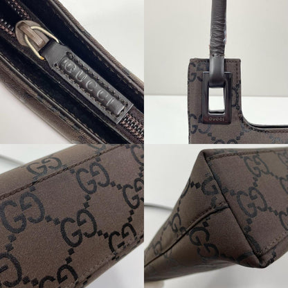 【中古】GUCCI | グッチ GGキャンバス ワンショルダー ミニトートバッグ ハンドバッグ 001･3099･2865 ブラウン【尾張小牧店】