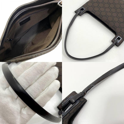 【中古】GUCCI | グッチ GGキャンバス ワンショルダー ミニトートバッグ ハンドバッグ 001･3099･2865 ブラウン【尾張小牧店】