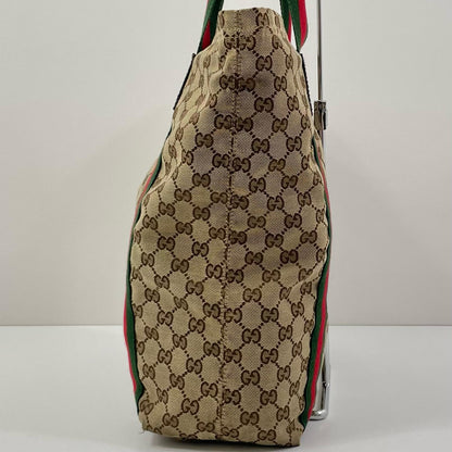 【中古】GUCCI | グッチ GGキャンバス トートバッグ 189669･002122 ブラウン【尾張小牧店】
