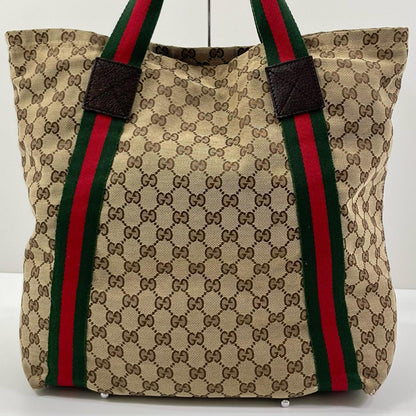 【中古】GUCCI | グッチ GGキャンバス トートバッグ 189669･002122 ブラウン【尾張小牧店】