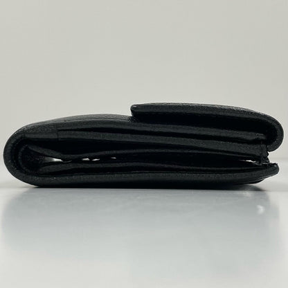 【中古】CHANEL | シャネル バタフライカメリア ココマーク 二つ折り財布 ブラック【尾張小牧店】