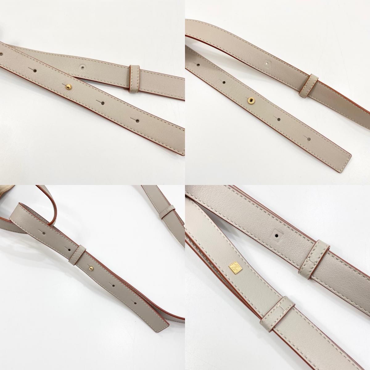 【中古】LOEWE | ロエベ ハンモックスモール ハンドバッグ ショルダーバッグ 2wayバッグ グレー【尾張小牧店】