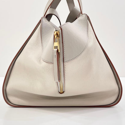【中古】LOEWE | ロエベ ハンモックスモール ハンドバッグ ショルダーバッグ 2wayバッグ グレー【尾張小牧店】