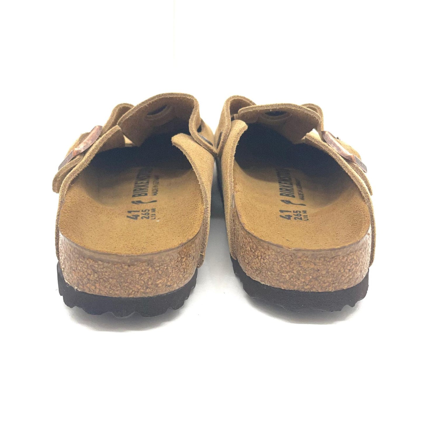 BIRKENSTOCK | ビルケンシュトック BOSTON BS サンダル UK7.5 1008073 ベージュ【尾張小牧店】