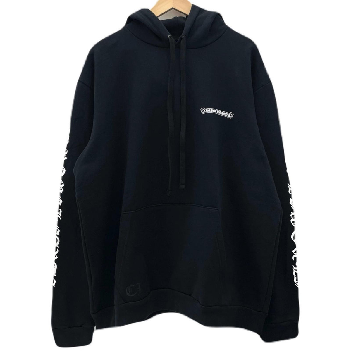 【中古】CHROME HEARTS | クロムハーツ　裏起毛 長袖パーカー ブラック サイズ：XL【尾張小牧店】