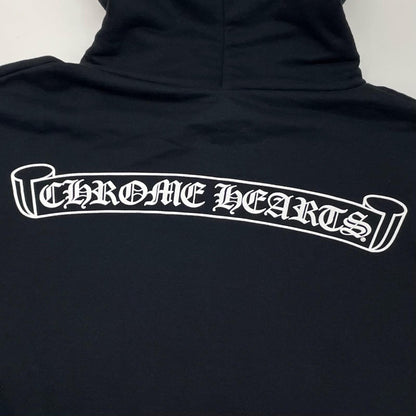 【中古】CHROME HEARTS | クロムハーツ　裏起毛 長袖パーカー ブラック サイズ：XL【尾張小牧店】