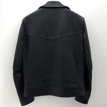 【中古】LEWIS LEATHER | ルイスレザー　AVIAKIT Lightning Tight Fit Cowhide レザージャケット 391T ブラック サイズ：42【尾張小牧店】