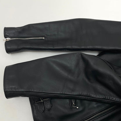 【中古】LEWIS LEATHER | ルイスレザー　AVIAKIT Lightning Tight Fit Cowhide レザージャケット 391T ブラック サイズ：42【尾張小牧店】
