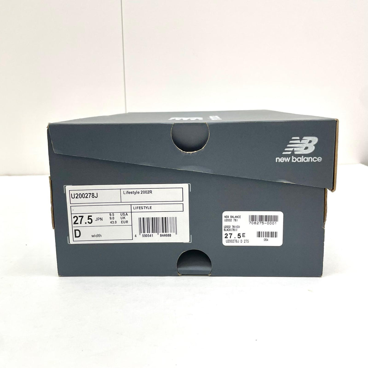 NEW BALANCE | ニューバランス スニーカー 27.5cm U200278J ブラック【尾張小牧店】