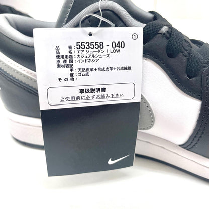 NIKE | ナイキ Air Jordan 1 Low スニーカー 27.0cm 553558-040 ブラック【尾張小牧店】