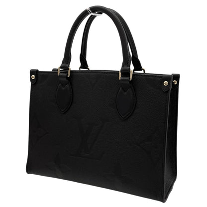 【中古】LOUIS VUITTON | ルイ・ヴィトン　オンザゴーPM 2wayバッグ　ハンドバッグ　ショルダーバッグ M45653　ブラック【尾張小牧店】