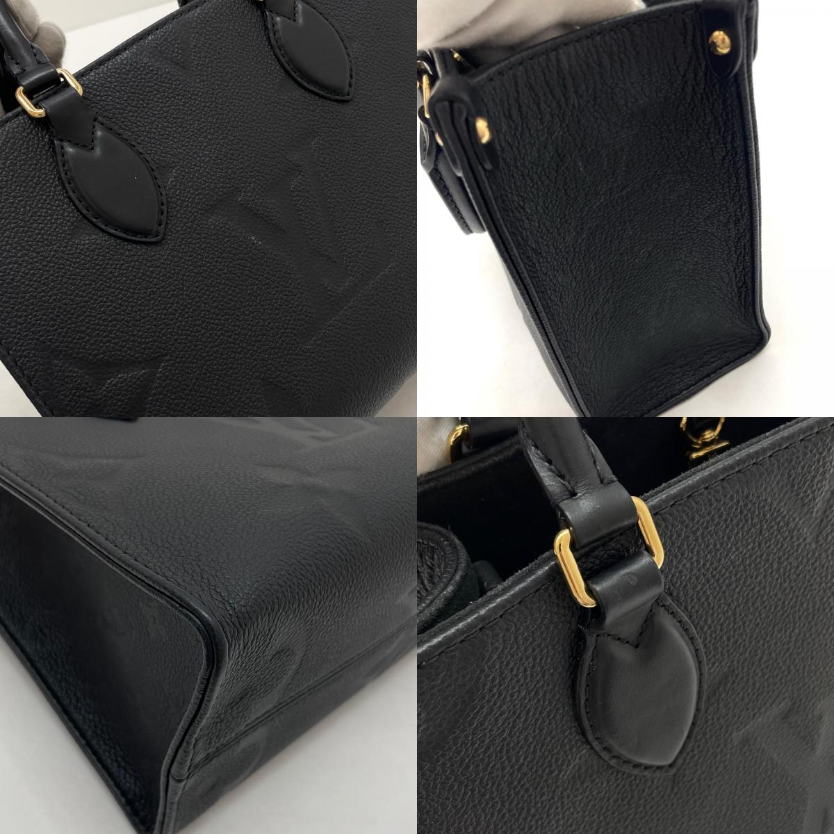 【中古】LOUIS VUITTON | ルイ・ヴィトン　オンザゴーPM 2wayバッグ　ハンドバッグ　ショルダーバッグ M45653　ブラック【尾張小牧店】