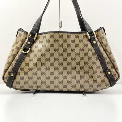 【中古】GUCCI | グッチ GGクリスタル トートバッグ 293578･493492 ブラウン【尾張小牧店】