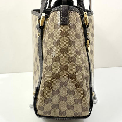 【中古】GUCCI | グッチ GGクリスタル トートバッグ 293578･493492 ブラウン【尾張小牧店】