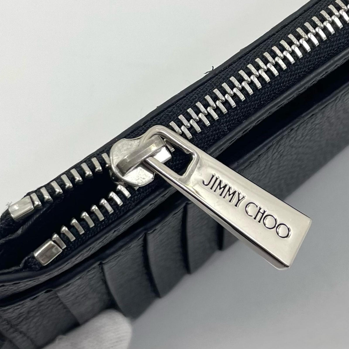 【中古】JIMMY CHOO | ジミーチュウ オーブプラス スタースタッズ フラグメントケース 14503815 ブラック【尾張小牧店】