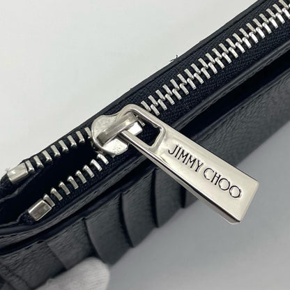 【中古】JIMMY CHOO | ジミーチュウ オーブプラス スタースタッズ フラグメントケース 14503815 ブラック【尾張小牧店】
