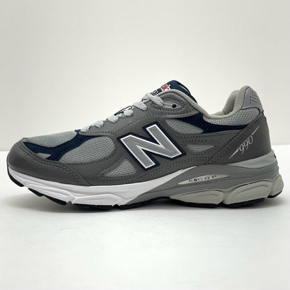 【中古】NEW BALANCE | ニューバランス 990V3 スニーカー 靴　M990GJ3 グレー 26cm【尾張小牧店】