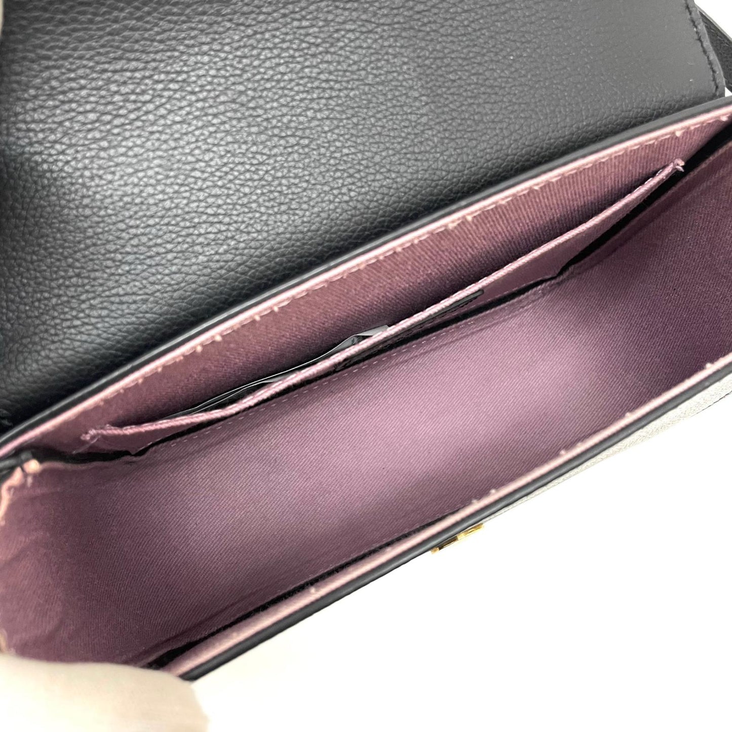 【中古】VERSACE | ヴェルサーチ ショルダーバッグ ブラック【尾張小牧店】