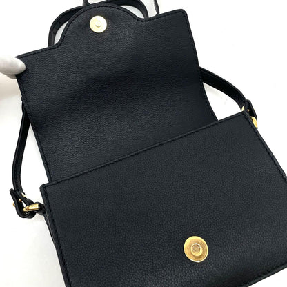 【中古】VERSACE | ヴェルサーチ ショルダーバッグ ブラック【尾張小牧店】