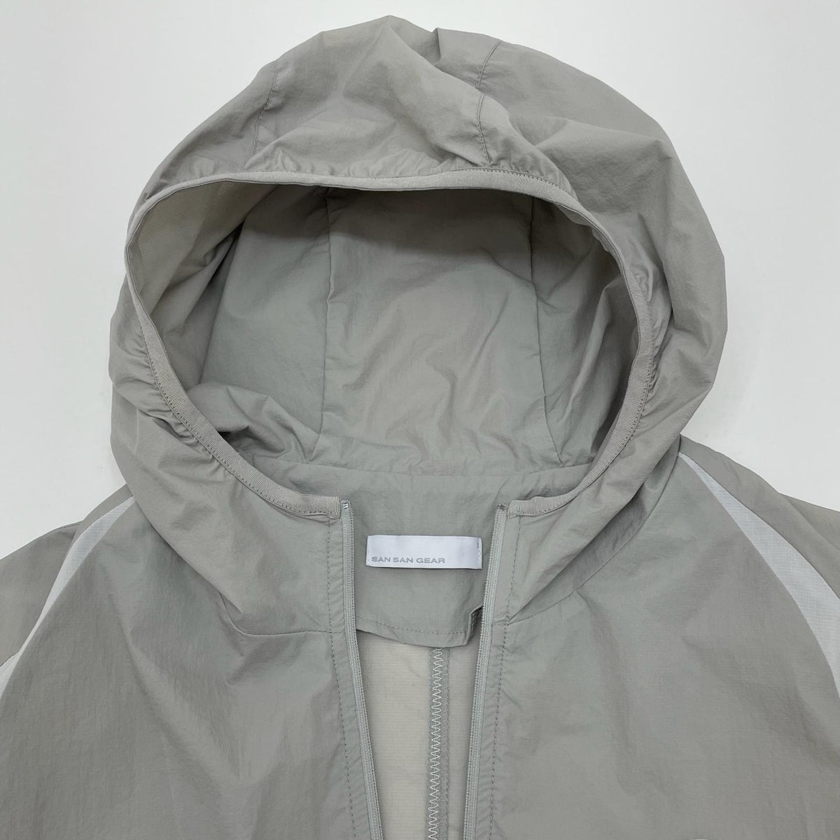 【中古】SAN SAN GEAR | サンサンギア　26SS PANELED JACKET ナイロンジャケット SG26SSOTJK101 グレー サイズ：1【尾張小牧店】