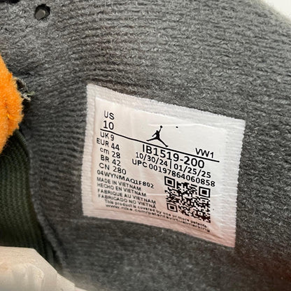 NIKE | ナイキ UNDEFEATED × Nike Air Jordan 4 Retro スニーカー 28.0cm IB1519-200 グリーン【尾張小牧店】
