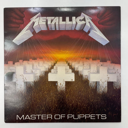 【尾張小牧店】LP METALLICA メタリカ MASTER OF PUPPETS 1986年UKオリジナル最初期盤 MFN60/RR9717 当時モノ幻の1986ツアー告知・注文用紙付属【レトロ】